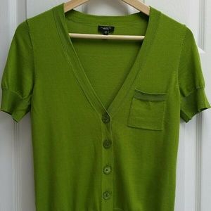 *SOLD* Talbots Fresh Green Cardigan Size XS